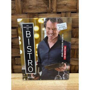 Le Meilleur du Bistro Cookbook - Jean-François Plante - Black & Gold Cover
